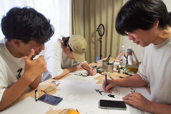Tokyo Manga Drawing Workshop Guided by Active Pro Manga Artist — photo 8