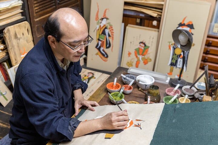 Otsu-e Folk Art Workshop & Local Culture Walk Near Kyoto — photo 5