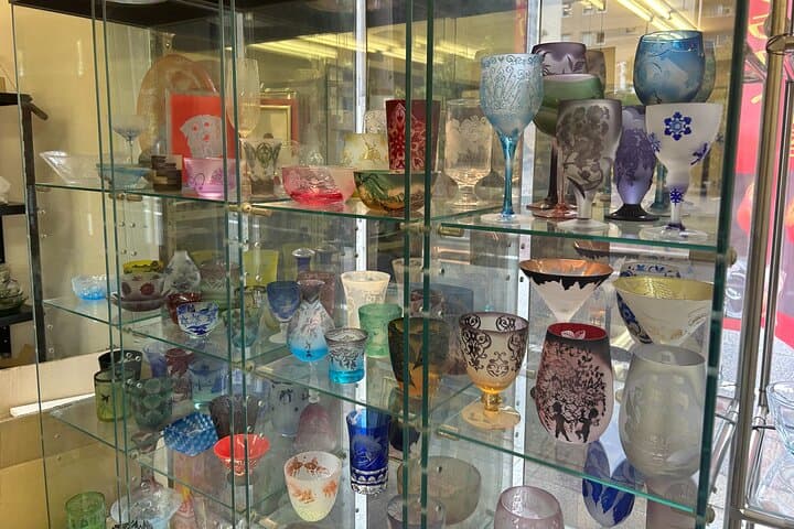 Handmade Japanese Glass Art Sandblasting Workshop in Tokyo — photo 12