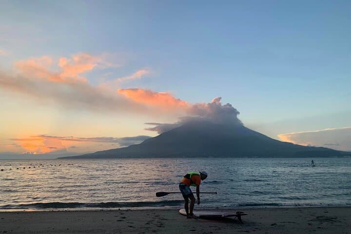 Kagoshima Volcano Sunrise SUP Activity Inc. Breakfast & Transport — photo 16