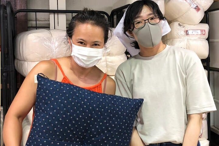 Lets Make a Zabuton Try Cotton Stuffing with Futon Craftsman — photo 9