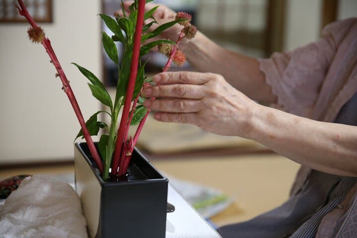 Special Ikebana Experience Guided by an Ikebana Master, Mrs. Inao — photo 2