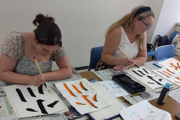Private Calligraphy class at Tokyo Ginza and Tsukiji Area — photo 2