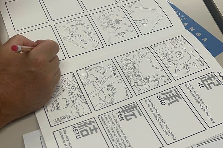 Tokyo Manga drawing workshop by pro-Manga artists — photo 20