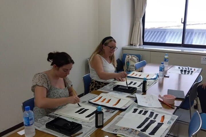 Private Calligraphy class, the gift of professional work. Ginza — photo 5