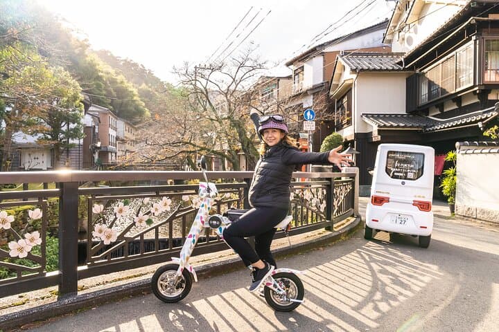 Kinosaki:Rental Electric Vehicles-Hidden Alleyways route-/90min — photo 3
