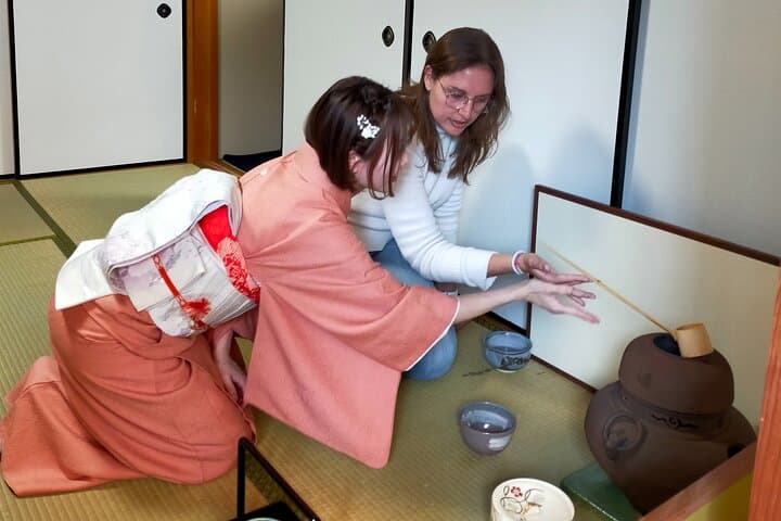 Kyoto near Fushimiinari Wagashi making&Small Group Tea Ceremony — photo 8