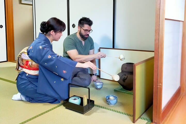 Kyoto near Fushimiinari Wagashi making&Small Group Tea Ceremony — photo 7