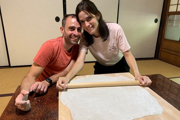 Making Soba noodles at Temple — photo 3