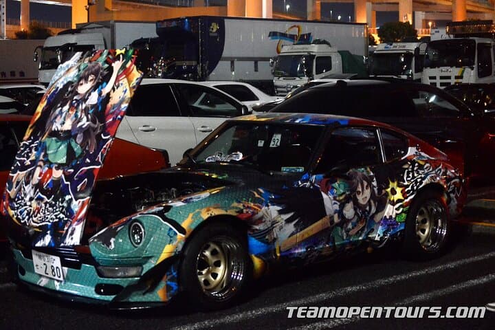 Luxury van Ride to famous car meet up spot Daikoku — photo 13