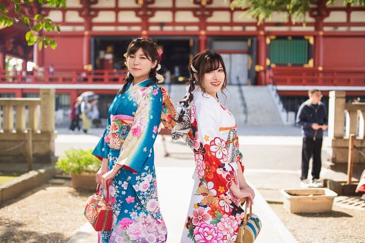 Kimono Dress experience in Asakusa — photo 1
