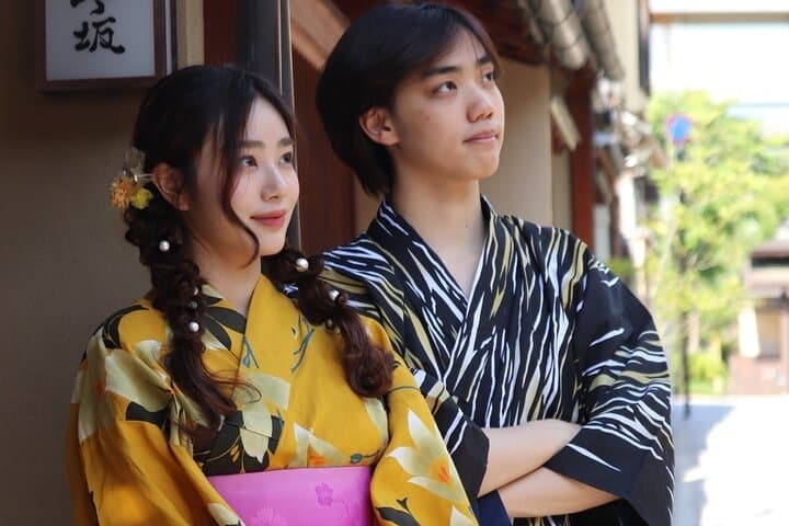 Kyoto Kimono Rental mimosa Couple Plan Kimono Yukata Rental — photo 12