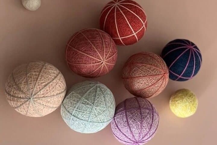Lets make a Japanese hand craft Temari embroidered ball — photo 2