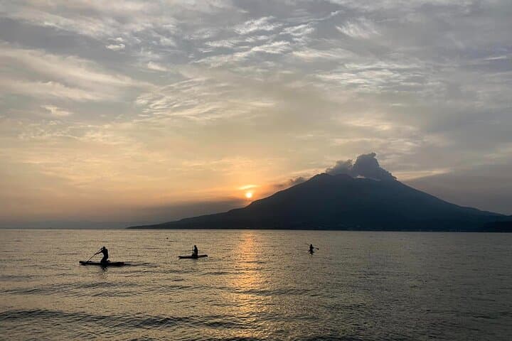 Kagoshima Volcano Sunrise SUP Activity Inc. Breakfast & Transport — photo 8