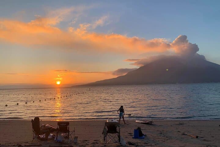 Kagoshima Volcano Sunrise SUP Activity Inc. Breakfast & Transport — photo 9