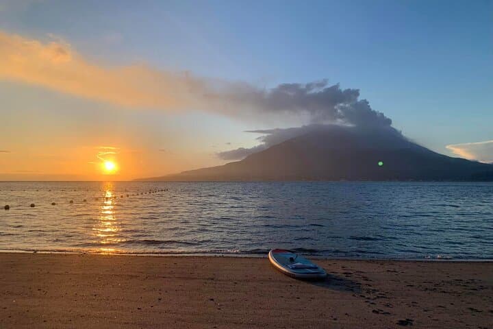 Kagoshima Volcano Sunrise SUP Activity Inc. Breakfast & Transport — photo 7