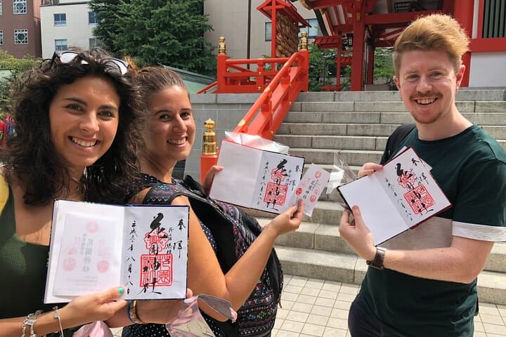 Temple Stamp Book Art Class with Artist in Shibuya — photo 2