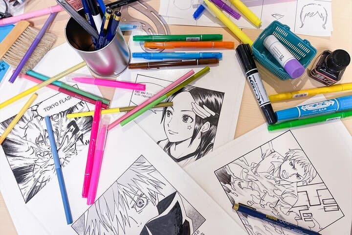 Tokyo Manga Drawing Workshop Guided by Active Pro Manga Artist — photo 10