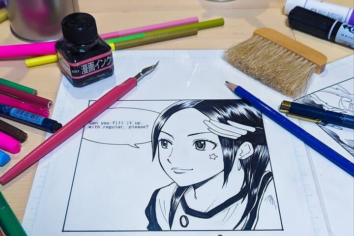 Tokyo Manga Drawing Workshop Guided by Active Pro Manga Artist — photo 13