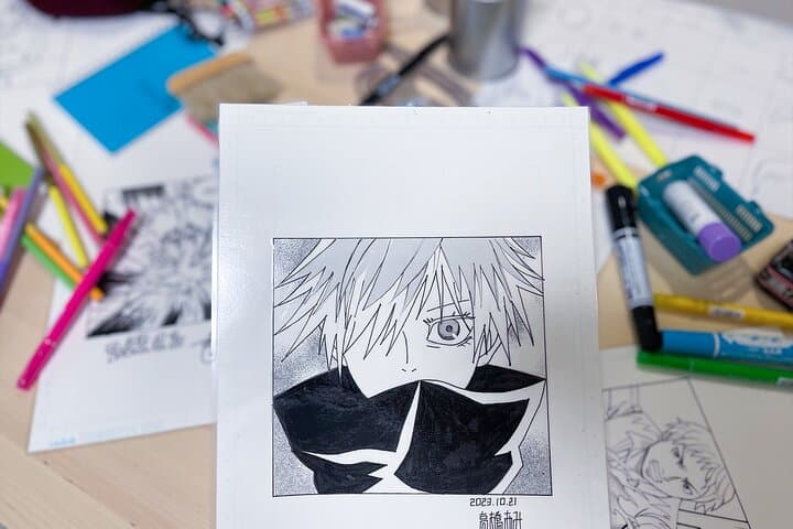 Tokyo Manga Drawing Workshop Guided by Active Pro Manga Artist — photo 18