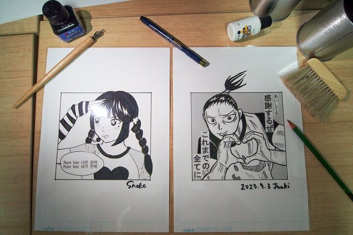 Tokyo Manga Drawing Workshop Guided by Active Pro Manga Artist — photo 14