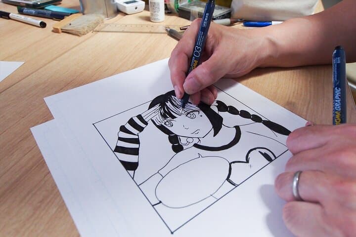 Tokyo Manga Drawing Workshop Guided by Active Pro Manga Artist — photo 20