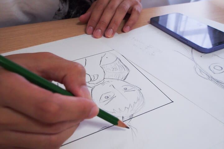 Tokyo Manga Drawing Workshop Guided by Active Pro Manga Artist — photo 9