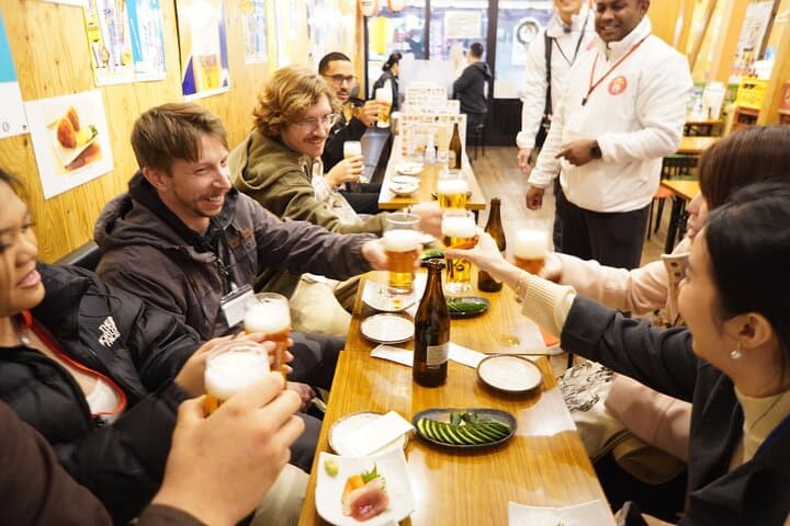 Japanese Food Experience Night Tour in Ueno — photo 19
