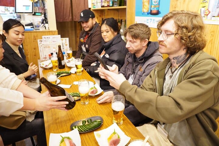 Japanese Food Experience Night Tour in Ueno — photo 20