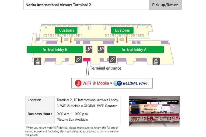 Japan Unlimited WiFi Router - Narita Airport Pickup — photo 4