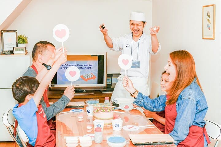 Kid-Friendly Sushi Making Class in Tokyo (English-Led) — photo 2