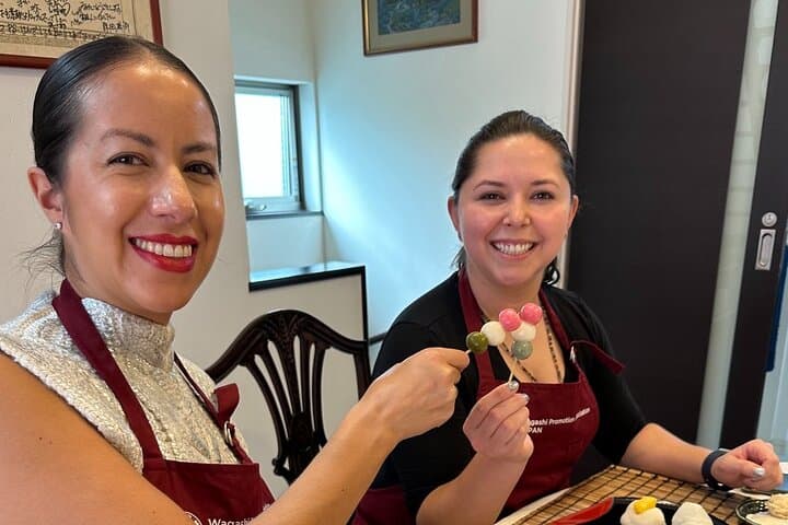 Mochi and Nerikiri Wagashi Combination Cooking Class — photo 2