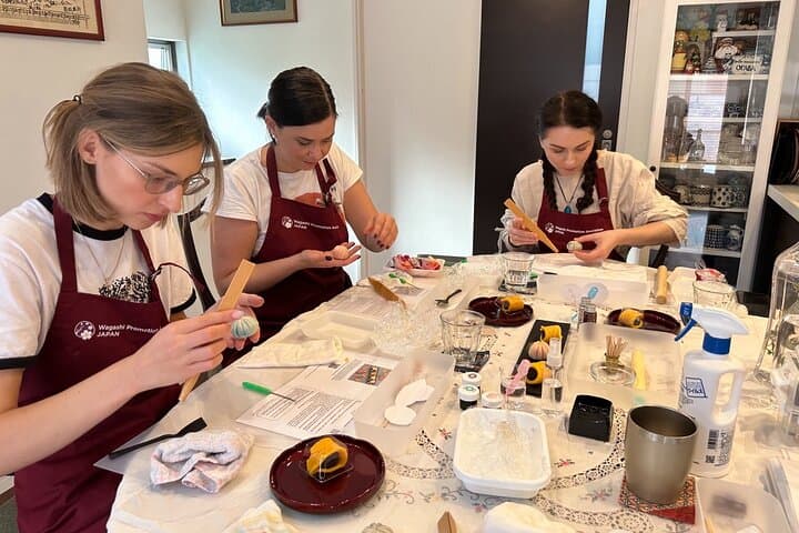 Mochi and Nerikiri Wagashi Combination Cooking Class — photo 11