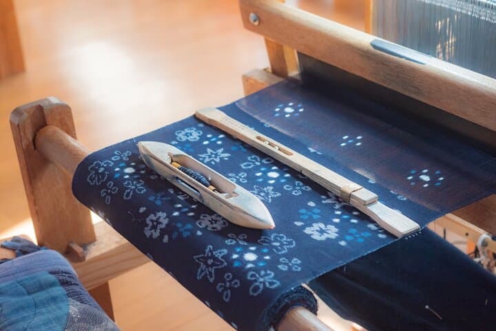Kurume Kasuri's Workshop Tour in Hirokawa-Machi — photo 2