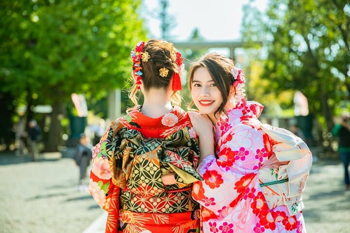 Special price couple (2 people) kimono commemorative photo shoot in Asakusa, Tokyo HANAYAKA kimono & yukata rental offer — photo 14