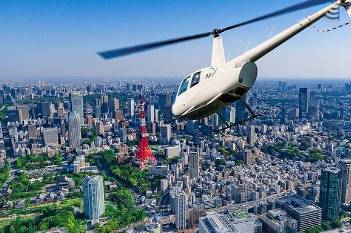 Tokyo Helicopter Tour (10-min)+ Private Car Pickup & Drop off — photo 6