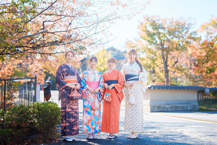 Kyoto Kimono Rental mimosa Kodaiji Ladies Plan with Hair Set — photo 2