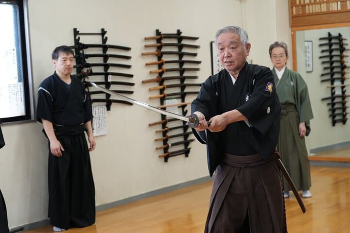 Samurai Sword Training and Katazome Dyeing Experience in Tokyo — photo 7