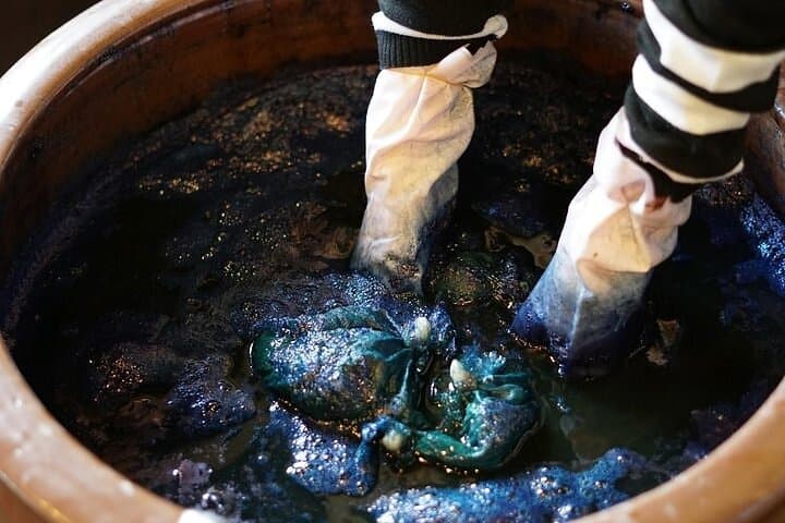 Walking Tour in Himeji Castle Garden and Aizome Indigo Dyeing — photo 7