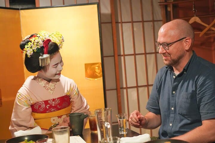 Dinner with Maiko in a Traditional Kyoto Style Restaurant Tour — photo 17