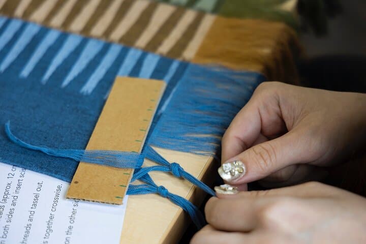 Kurume Kasuri's Workshop Tour in Hirokawa-Machi — photo 10