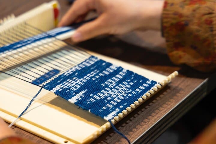 Kurume Kasuri's Workshop Tour in Hirokawa-Machi — photo 11