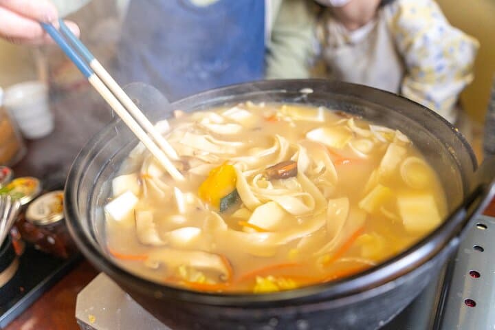 A class on Making Hoto, Yamanashi's Traditional Dish — photo 7