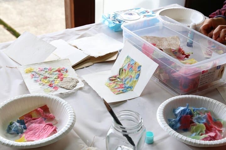 1-day Japanese washi paper craftsman course in Kochi — photo 4