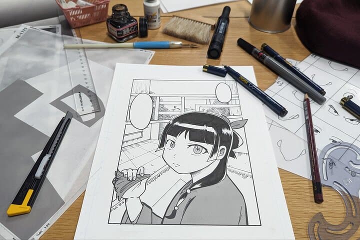 Anime Manga Spot Tour and Manga Drawing Class in Shibuya — photo 1