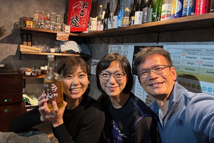 Osaka Sake Tasting & Takoyaki Cooking Experience — photo 9