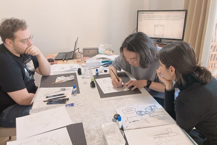 3-Hour Manga Drawing Workshop in Tokyo — photo 9
