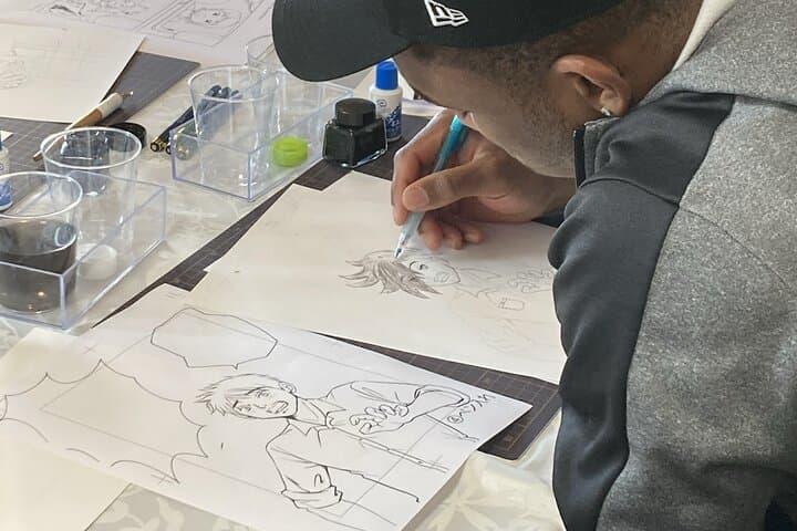 3-Hour Manga Drawing Workshop in Tokyo — photo 11