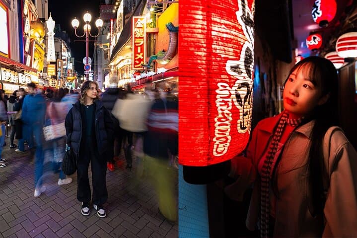 Private Vibrant Night Photoshoot Experience in Osaka (Dotonbori) — photo 7