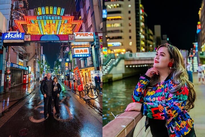 Private Vibrant Night Photoshoot Experience in Osaka (Dotonbori) — photo 13